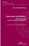 Marc Lombelelo Tshondo - L'université de Kinshasa - Quelle gouvernance pour une meilleure compétitivité ?.