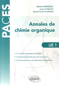 Damien Marchal - Annales de chimie organique UE 1.