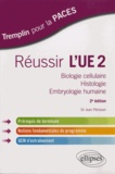 Jean Périsson - Réussir l'UE2 - Biologie cellulaire, histologie, embryologie humaine.
