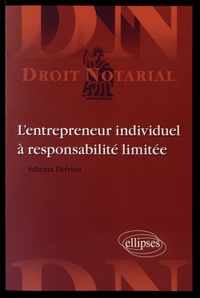  Delrieu - L'entrepreneur individuel à responsabilité limitée.