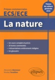 Alexandre Abensour - La nature, Prépas commerciales ECS/ECE - Thème de culture générale 2016.