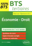 Ben el Arbi Sabbar - Economie - Droit BTS Tertiaires - Entraînements à l'épreuve U3.1.