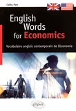 Cathy Parc - English Words for Economics - Vocabulaire anglais contemporain de l'économie.