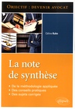 Céline Kuhn - La note de synthèse.