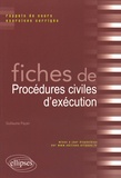 Guillaume Payan - Fiches de procédures civiles d'exécution.