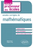 Sabine Evrard et Virginie Le Men - Annales corrigées de mathématiques.