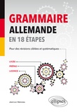 Jean-Luc Manceau - Grammaire allemande en 18 étapes - Lycée - Prépas - Licence.