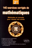 Vincent Obaton - 140 exercices corrigés de mathématiques - Méthodes et conseils pour réussir son année de 2de.