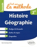 Marie-Dominique Peltier - Histoire-Géographie 2de - Tout sur la méhode.