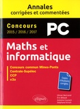 Olivier Bertrand et Eric Billault - Maths et informatique PC - Concours commun Mines-Ponts, Centrale-Supélec, CCP, e3a.