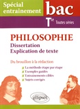 Frédéric Chanu et Lolita Folliot - Philosophie Tle toutes séries - Dissertation et explication de texte, du brouillon à la rédaction.