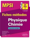Christophe Bernicot et Pauline Boulleaux-Binot - Physique Chimie MPSI - Fiches-méthodes et exercices corrigés.
