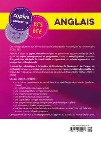 Anglais Les meilleures copies au concours des grandes écoles de commerces ECS-ECE. Epreuve d'expression écrite