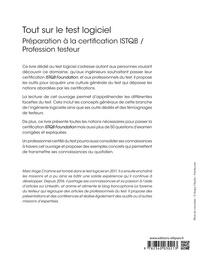 Tout sur le test logiciel. Préparation à la certification ISTQB / Profession testeur