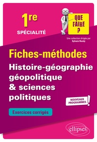 Brice Rabot - Spécialité Histoire-géographie, géopolitique & sciences politiques 1re.