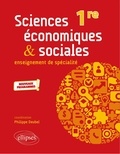 Philippe Deubel - Sciences économiques et sociales 1re enseignement de spécialité.