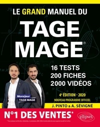 Joachim Pinto et Arnaud Sévigné - Le grand manuel du TAGE MAGE.
