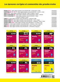 Maths et informatique PSI. Concours commun 2017/2018/2019 Mines-Ponts, Centrale-Supélec, CCINP, e3a 2e édition