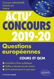 Christophe Lescot - Questions européennes concours administratifs, Sciences Po, Licence - Cours et QCM.
