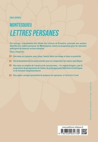 Français 1re. Montesquieu, Lettres persanes, parcours "Le regard éloigné"  Edition 2019
