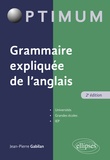 Jean-Pierre Gabilan - Grammaire expliquée de l'anglais.