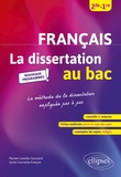 Myriam Canolle-Cournarie et Sarah Cournarie-François - La dissertation de français au bac 2de 1re.