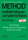 Thomas Petit - Mathématiques complémentaires Tle.