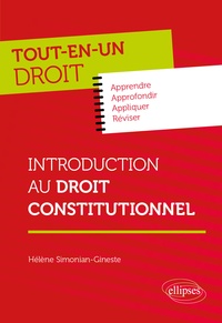 Hélène Simonian-Gineste - Introduction au droit constitutionnel.