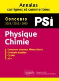 Renaud Pochet et Wenqi Shu-Quartier-dit-Maire - Concours Physique-Chimie PSi 2018 / 2019 / 2020 - Concours commun Mines-Pont, Centrale Supélec, CCINP, e3a.