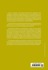 Le Greco : être artiste et peindre dans l'Espagne post-tridentine. Epreuve de composition  Edition 2021