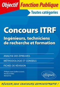 Philippe Quillien et Méo nicolas Di - Concours ITRF Ingénieurs, Techniciens de Recherche et Formation de catégorie A, B et C.