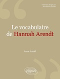 Anne Amiel - Le vocabulaire de Hannah Arendt.