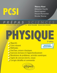 Thierry Finot et Sébastien Fayolle - Physique PCSI.