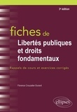 Florence Crouzatier-Durand - Fiches de libertés publiques et droits fondamentaux - Rappels de cours et exercices corrigés.