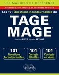 Joachim Pinto et Arnaud Sévigné - Les 101 questions incontournables du TAGE MAGE.