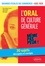 Pierre Navarro et Olivier Chelzen - L'oral de culture générale - 30 sujets décryptés et corrigés Grandes écoles de commerce ECE /ECS.