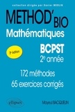 Mayeul Bacquelin - Mathématiques BCPST 2e année - 172 méthodes, 65 exercices corrigés.
