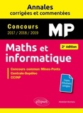 Abdellah Bechata - Maths et informatique MP - Concours commun 2017/2018/2019 Mines-Ponts, Centrale-Supélec, CCINP.