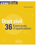 Virginie Jeanpierre - Droit civil - 36 exercices d'application.