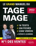 Joachim Pinto et Arnaud Sévigné - Le grand manuel du TAGE MAGE - N°1 DES VENTES – 16 tests blancs + 200 fiches de cours + 2000 vidéos.