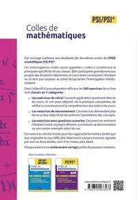 Colles de mathématiques PSI/PSI*  Edition 2022
