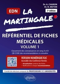 Anne Charon et Nicolas Meton - La Martingale, référentiel de fiches médicales pour l'EDN - Cardiologie,Pneumologie, Ophtalmologie, ORL-CMF, Rhumatologie-Orthopédie, Endocrinologie-Diabétologie-Nutrition, Hépato-gastro-entérologie, Maladies infectieuses, Soins palliatifs.