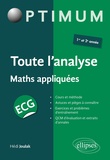 Hédi Joulak - Toute l'analyse Maths appliquées ECG 1re et 2e années.