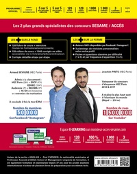 Le grand manuel du concours SESAME. 10 tests, 120 fiches, 120 vidéos, 1000 questions  Edition 2023