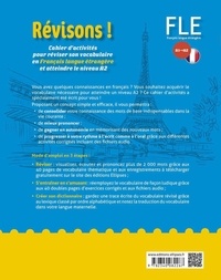 Révisons ! FLE A1-A2. Cahier d'activités pour réviser son vocabulaire en Français langue étrangère et atteindre le niveau A2
