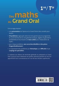 Des maths au grand oral 1re/Tle