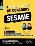 Arnaud Sévigné et Joachim Pinto - Le manuel de poche du concours SESAME - 6 tests, 70 fiches, 70 vidéos de cours.