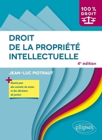 Jean-Luc Piotraut - Droit de la propriété intellectuelle.