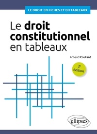 Arnaud Coutant - Le droit constitutionnel en tableaux.