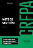 Gaël Candela - Note de synthèse.